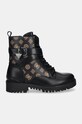 Guess botine OLSY FLFOLS.FAL10.BLKBR negru NC24