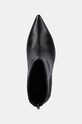 Шкіряні черевики Guess FEYLY чорний FLDFEY.LEA10.BLACK