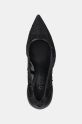 Guess pantofi cu toc FOLLOW negru FLDFLL.FAB08.BLACK