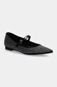 Baleríny Guess DANNELY čierna FLFDNN.SAT08.BLACK