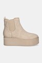 Topánky chelsea Guess JILAINE FLFJIL.FAL10.NUDE béžová AW24