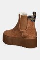 Взуття Замшеві черевики Guess JILAINE2 FLFJL2.LEA10.BROWN коричневий
