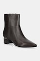 Guess cizme de piele LUKKIE pana la 5 cm maro FLFLUK.LEA10.BROWN