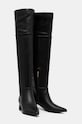 Παπούτσια Μπότες Guess LUCIE2 FLFLU2.ELE11.BLACK μαύρο