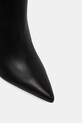 Kožené čižmy Guess SLEIGH čierna FLFSLE.LEA11.BLACK