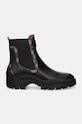 Guess cizme YESSES2 FLFYSS.ELE10.BLKBR negru AW24