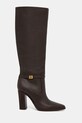 Кожаные сапоги Guess LENDY FLFLEN.LEA11.BROWN коричневый NC24