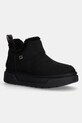 Snehule Guess UNIE textilný čierna FLFUNN.ESU10.BLACK