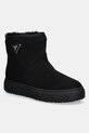 Sněhule Guess UNITY imitace semiše černá FLFUTY.ESU06.BLACK