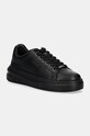 Tenisky Guess ELBINA imitace kůže černá FLFELB.LEA12.BLACK