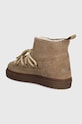 Obuwie Inuikii śniegowce zamszowe Classic Low 75202.004.Beige beżowy
