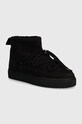 Замшеві чоботи Inuikii Classic Low замша чорний 75202.004.Black