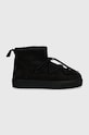 Inuikii śniegowce zamszowe Classic Low 75202.004.Black czarny AA00