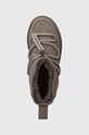Замшевые сапоги Inuikii Classic Low Platform серый 75204.004.Grey