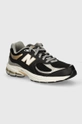 New Balance sneakers 2002 faux grain leather black GC2002PO