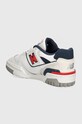 Obuv Kožené tenisky New Balance 550 GSB550ED biela