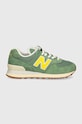 Маратонки New Balance 574 WL574GS2 зелен AW24