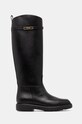 Кожаные сапоги Emporio Armani EW000422.AF11991.UC001 чёрный AW24