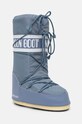Moon Boot stivali da neve MB ICON NYLON tessile blu 80D1400440.H004