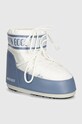 Moon Boot śniegowce MB ICON LOW NYLON tekstylny niebieski 80D1409340.HA06