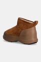 Обувь Замшевые сапоги Moon Boot MB LUNA LOW BOOT SUEDE 80D2480040.M008 коричневый