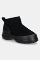 Moon Boot stivali da neve in camoscio MB LUNA LOW BOOT SUEDE isolamento sintetico nero 80D2480040.N001