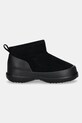 Moon Boot stivali da neve in camoscio MB LUNA LOW BOOT SUEDE 80D2480040.N001 nero AW24