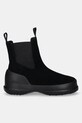 Moon Boot śniegowce zamszowe MB LUNA CHELSEA SUEDE 80D2480050.N001 czarny AW24