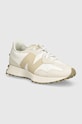 New Balance sneakers 327 piele întoarsă bej WS327KG