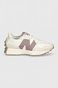 Δερμάτινα αθλητικά παπούτσια New Balance 327 WS327KH μπεζ AW24