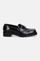 Шкіряні мокасини Patrizia Pepe 2Z0014.L084.K103 чорний AW24