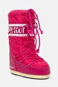 Зимние сапоги Moon Boot MB ICON NYLON плоская розовый 80D1400440.J003