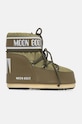 Moon Boot śniegowce MB ICON LOW NYLON 80D1409340.M006 zielony AW25