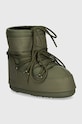 Moon Boot śniegowce MB ICON LOW RUBBER ocieplane zielony 80D1409380.M006