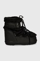 Moon Boot śniegowce MB ICON LOW FAUX FUR 80D1409390.N001 czarny AW24