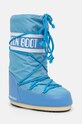 Moon Boot stivali da neve MB ICON NYLON tessile blu 80D1400440.F004