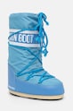 Moon Boot hócipő MB ICON NYLON szintetikus bőr kék 80D1400440.F004