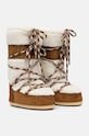 Moon Boot śniegowce zamszowe MB ICON SHEARLING 80D1402610.MA03 brązowy AW24