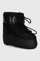 Зимние сапоги Moon Boot MB ICON LOW QUILT плоская чёрный 80D1409540.N001