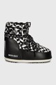 Čizme za snijeg Moon Boot MB ICON LOW OPTICAL 80D1409550.NA02 crna AW24