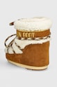Обувь Замшевые сапоги Moon Boot MB ICON LOW SHEARLING 80D1409580.MA03 коричневый