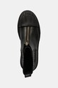 Furla bőr bokacsizma Gum Chelsea Boot fekete YG95FGU.BX3506.O6000