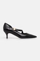 Furla stilettos de piele Sfera Mary Jane YI42SFE.Y57000.O6000 negru AW24