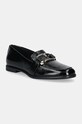 Kožené mokasíny Furla Nuvola Loafer lakovaná kůže černá YI48FNU.Y57000.O6000