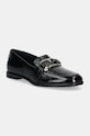 Kožené mokasíny Furla Nuvola Loafer lakovaná kůže černá YI48FNU.Y57000.O6000