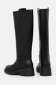 Încălțăminte Furla ghete de piele College High Boot YI50FCG.WU0000.3350S negru