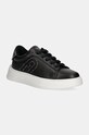 Кроссовки Furla Lace-Up Sneaker имитация натуральной кожи чёрный YI37SPT.BX3485.F2200