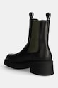 Încălțăminte Furla ghete de piele College Chelsea Boot YI49FCG.BX1327.3526S negru