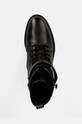 Furla cizme de piele Sfera Army Boot negru YI46SFE.WU0000.O6000
