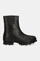 CAMPERLAB cizme de piele Traktori A700004.001 negru AW24